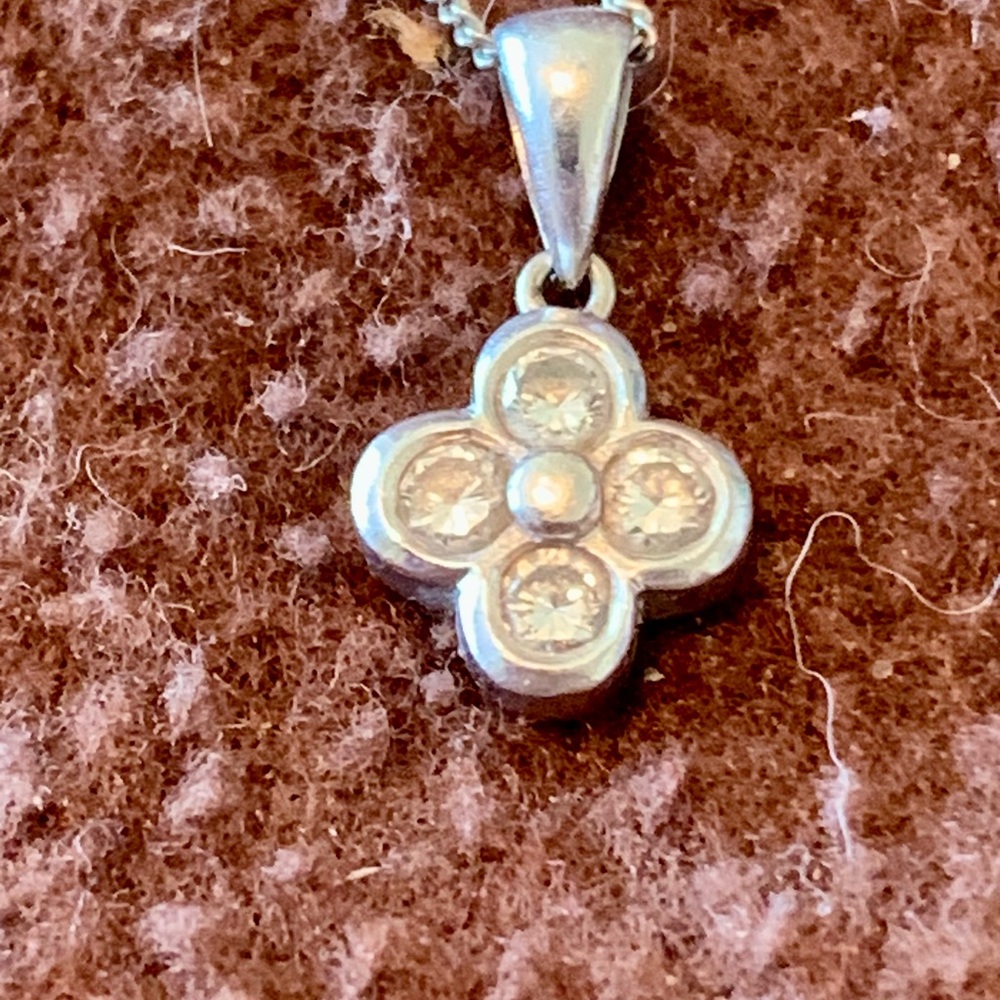 Platinum Diamond Pendant
